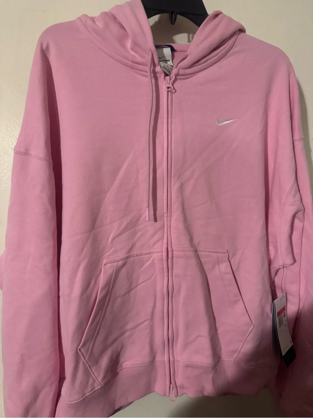 Nike Pink Full-Zip Hoodie